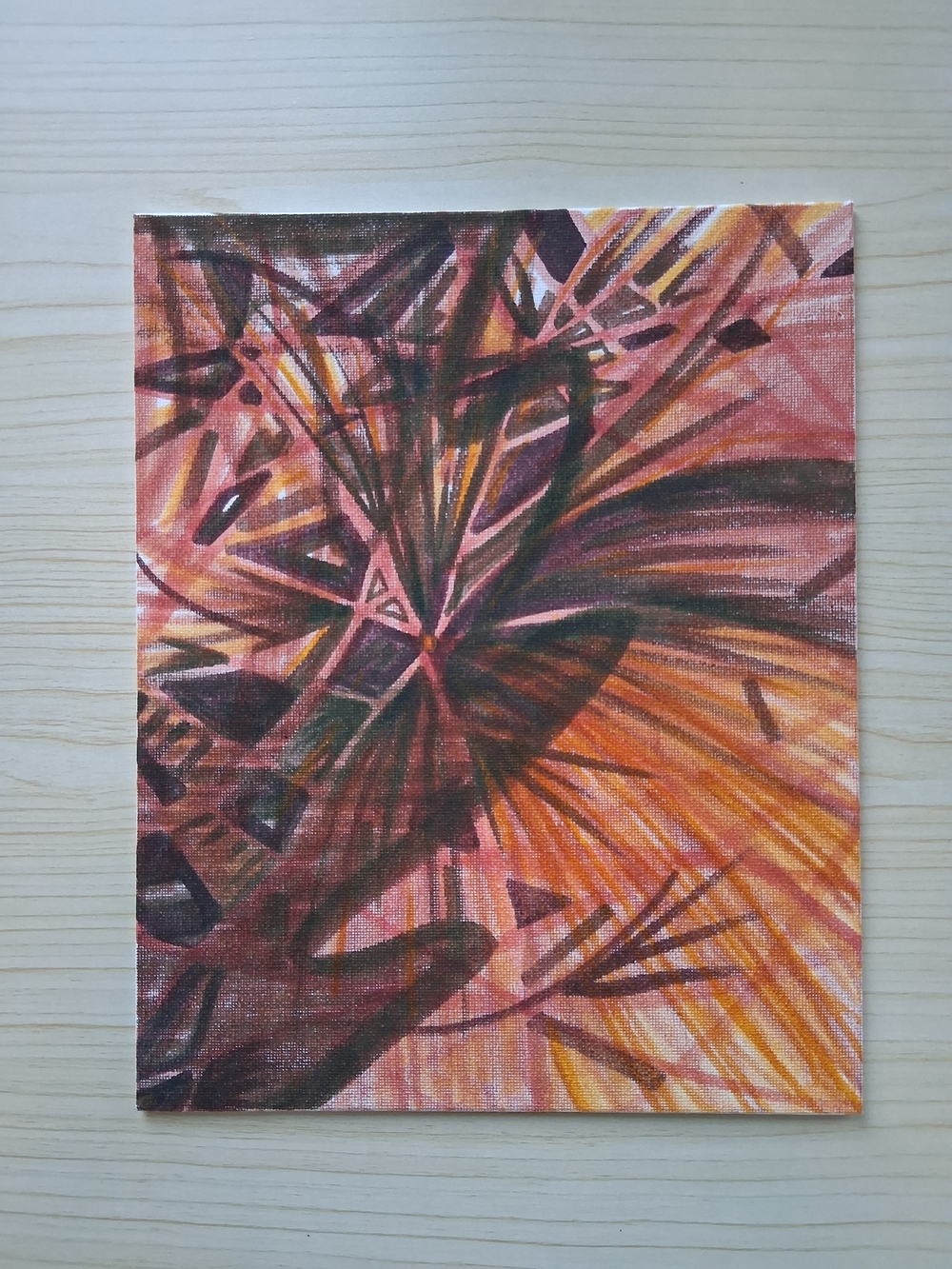 "Chocolate": Original Handmade Abstract Art Experience